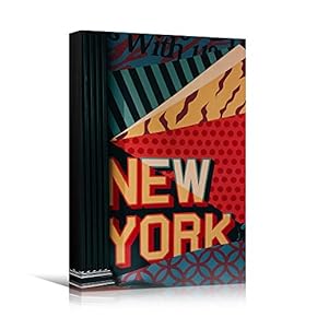 signwin Canvas Wall Art Painted Words Bedroom Industrial...