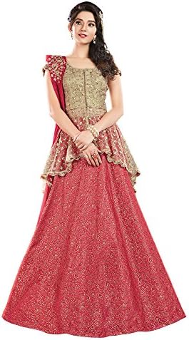 Mahotsav Women's Jacquard Silk Silk Lehenga Choli ( 7014 )