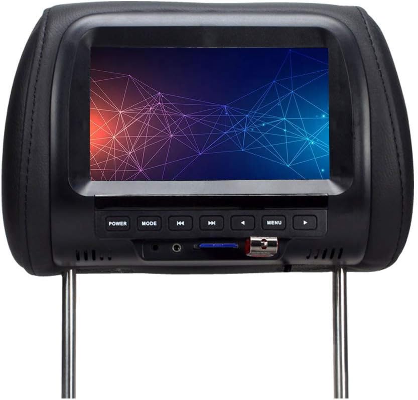 monitor da poggiatesta con pannelli digitali