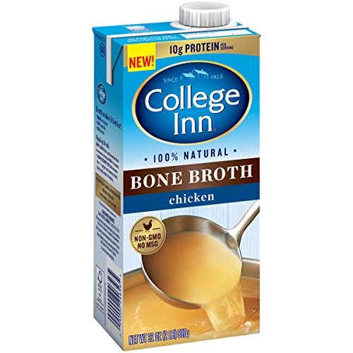 College Inn 100% Natural Chicken Bone Broth In Aseptic Carton, 32 Fl Oz