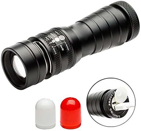 Setrouyo Super Bright Tactical LED Flashlight 1000 Lumens with 3 Modes Ultra Bright High Lumen Output Portable Flashlight Adjustable Rechargeable Work Fishing Emergency Use