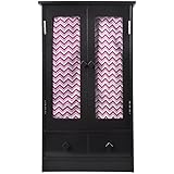 Naomi Home Kids Doll Armoire Espresso