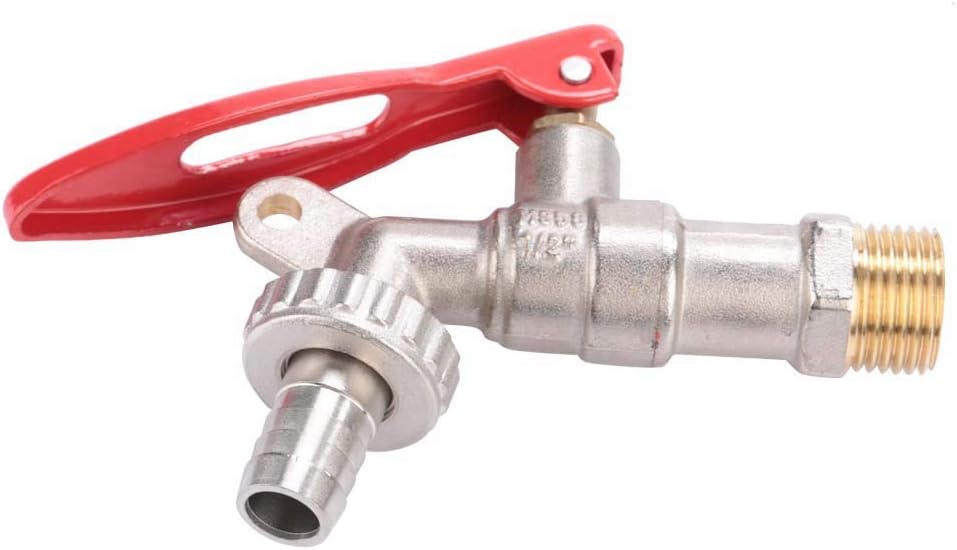 SANON1/2" BSP Garden Water Tap Brass Thread Lockable Faucet Home Outdoor Garden Tool