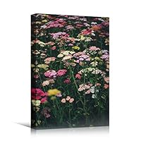 Canvas Wall Art Assorted Fields Bohemian Colorful Floral Group Multicolor Photography - 12x18 inches
