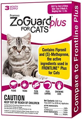 frontline plus for cats amazon uk
