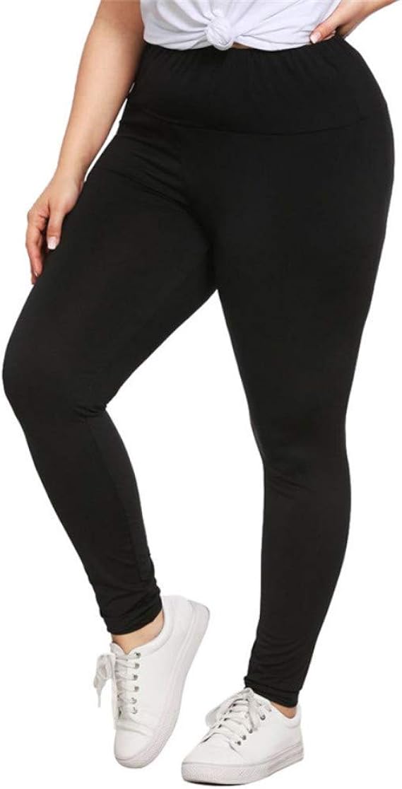 FANGNVREN Yoga Pants,Plus Size Yoga Leggings Pants Skinny Fitness