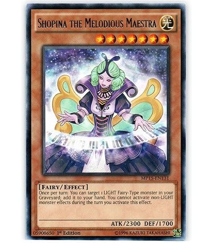 YU-GI-OH! Karte – „Canon Die Melodiöse Diva“ (NECH-EN004), Common, Unlimited Edition, Effektmonster