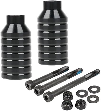 Kutrick Pro Scooter Pegs Set with Axle Hardware 2.5", 3.0",3.5" for Freestyle Scooter Grinds