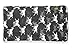 Gorgeous Designer Style Horse Print Scarf, Shawl, Sarong (Black)