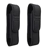 2pcs Tactical Light Pouch Holster Belt Carry Cases Fits G700,A100,T2000,X800 Tactical Flashlight,TC1200 TACITCAL HOLSTER