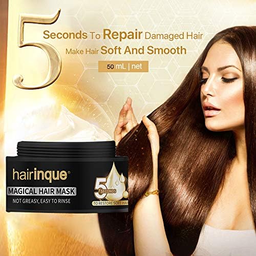 Pentaero Deep Repair Hair Mask, Nutritional Conditioner Improves Hair Blasting Repair Hair Mask, Magical Keratin Hair Treatment Mask 5 Seconds Repairs Damage Hair Root Hair Hot (Multicolor)