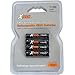 Xtech AAA Ultra High-Capacity 1100mah Ni-MH Rechargeable Batteries (12 Pack)