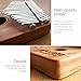 Personalized Unique Birthday Gift Ideas, Best Friend Gifts Top Stocking Stuffer Christmas Gifts, Kalimba 17 Key Thumb Piano Musical Instrument Gift Finger Piano Mbira with Study Guide