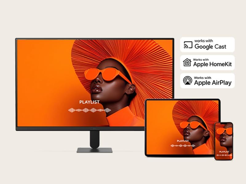 Moniteur Smart Tout-en-Un 32U701SB-B.AEU | Série U7 (2026) | 32 Pouces | Dalle VA 16:9 | UHD 3840x2160 | 60Hz | WebOs avec App de Streaming utilisables sans PC | DCI-P3 90%