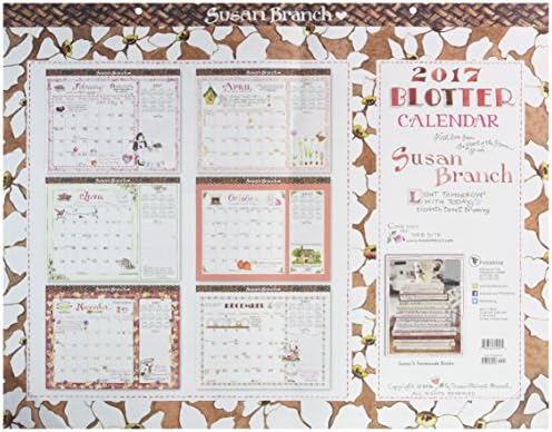 SUSAN BRANCH 2017 Heart of the Home Desk Blotter