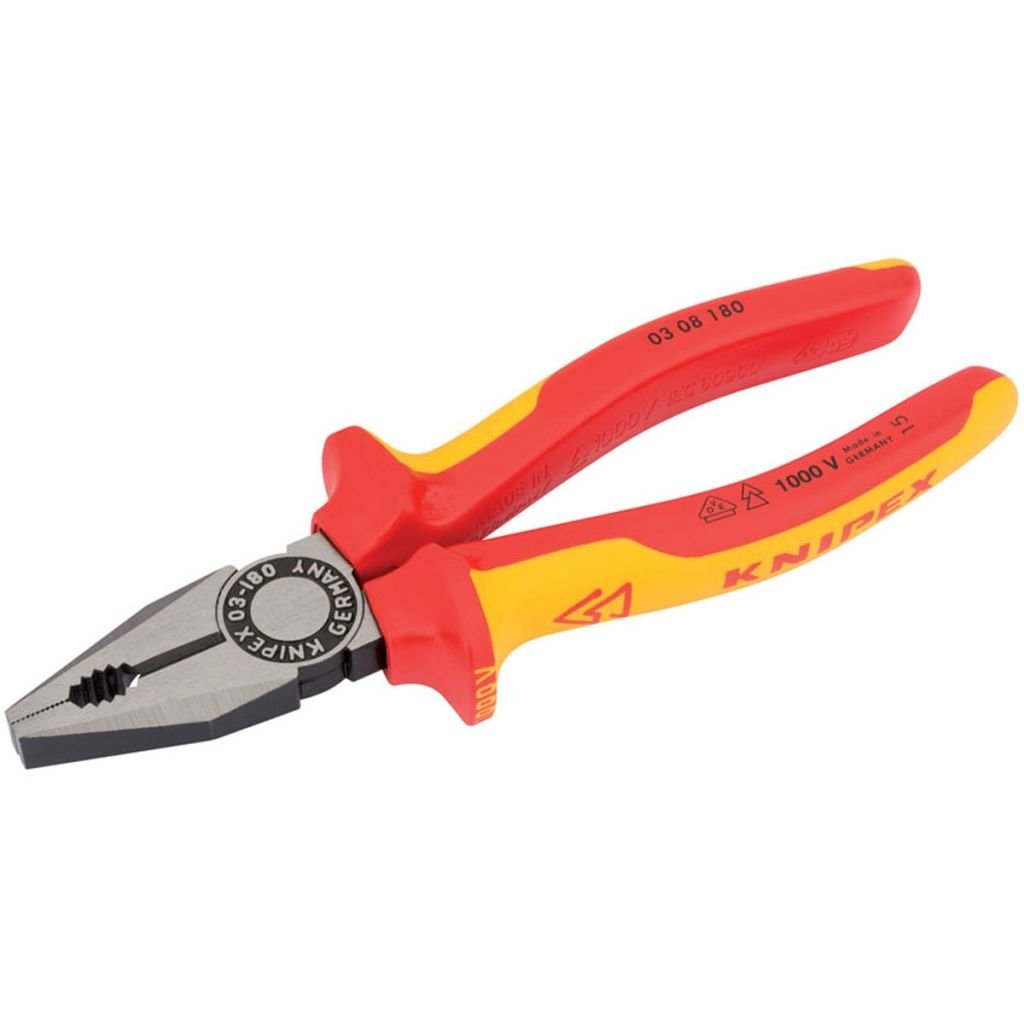 Knipex 31918 180mm Fully Insulated Combination Pliers
