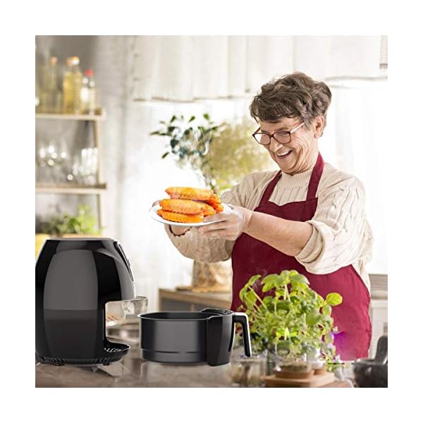 Muzili-Air-Fryer-Digital-Mini-Air-Fryer-6-in-1-Oil-Free-Healthy-Fryer-Family-Size-Capacity-OvenCooker-for-Low-Fat-Cooking-Timer-and-Fully-Adjustable-Temperature-Control-LED-Display Muzili Air Fryer, Digital Mini Air Fryer 6-in-1 Oil Free Healthy Fryer Family-Size Capacity Oven/Cooker for Low Fat Cooking Timer and Fully Adjustable Temperature Control, LED Display
