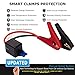 FP2LINK Jump Start Battery Pack with Safety Hammer LED Flashlight and Power Bank
