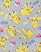 Pokemon Pikachu Girl's Short Sleeved Skater Dress, Multicoloured