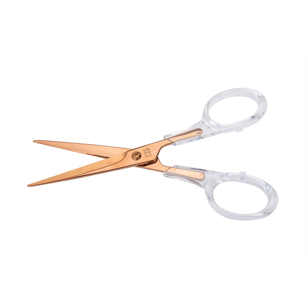 Acrylic Gold Scissors by Draymond Story - Great Present for Valentine's Day