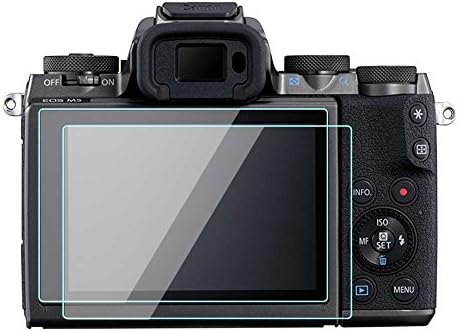 2 Pack Canon EOS M3 M5 M10 Digital Camera Screen Protector Tempered Glass for Canon EOS M3 M5 M10 Digital Camera