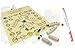 SoltreeBundle Korean Board Game Mini Yut Nori Yut Game Yoot Game Yutnori Set + SoltreeBundle Ballpoint Pen(Black)