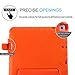 HDE iPad 6th Generation Case for Kids – iPad 9.7 inch 5th and 6th Generation Cases for Kids Shock Proof Protective Light Weight Cover with Handle Stand for Apple iPad 9.7 with Pencil Holder - Orange
