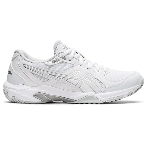 ASICS Women's Gel-Rocket 10 Volleyball Shoes, 7, White/White in