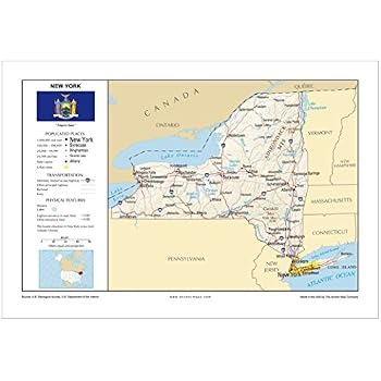 60 X 45 Giant Wisconsin State Wall Map Poster With Counties - Classroom Style Map...