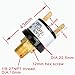 Heavy Duty 90-120 PSI Pressure Control Switch Valve for Air Compressor Color Black