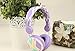 Sound Intone IP-810 Lightweight Stereo Portable Headphones with Mic, Stretching Headband Headsets, for Kids Boys Girls Headset and Android Smartphone,PC, Laptop and All 3.5mm Jack Devices (Purple)