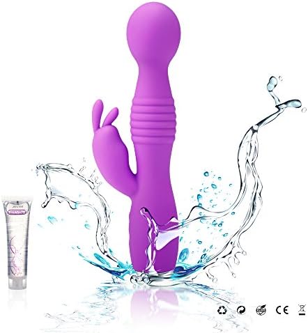 Wireless Wand Massager, Waterproof Rechargeable Multi Speed Body Massager for Women， 10 Strong Vibration Modes, Vibrating-Heating-Extended-Swing Tail, Top Rated Vibrators for Women