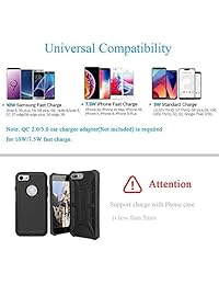 NeotrixQI   Cargador de coche inalámbrico para iPhone XS, XS, XR XS, X 8 Plus, Samsung Galaxy S9 Plus, S8 S8 Plus (10 W, 2 en 1)