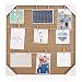 hantajanss Clip Photo Holder, Photo Collage Frame, Large Picture Display Frame with 12 Wood Clothespin Clips for Hanging Home Decoration 20 &times;20 inches Brown