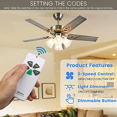 Hampton Bay Hunter Unversal Celng Fan Remote Control