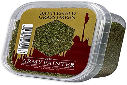 The Army Painter, Grass Green, pour Un Résultat Réaliste d’Herbe Verte ou de Mousse, Décors et Paysages BF4113