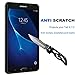 LTROP Tempered Glass Screen Protector for Samsung Galaxy Tab A 7.0 (SM-T280 /SM-T285) Tablet, 9H Hardness, Crystal Clear, Anti Fingerprint, Scratch Resistant, Bubble Free