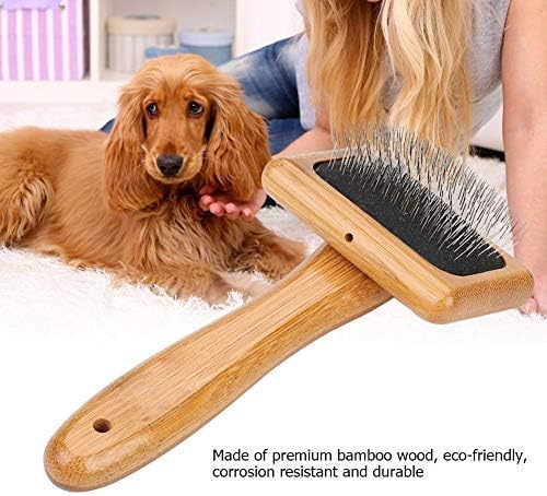 Professional Soft Curved Slicker Brush for Dogs and Cats with Medium and Long Hair - Pet Grooming Tool, #1 - Image 5