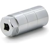 Oil Pressure Switch Socket 3/8" Drive or 1 1/8" hex Fits 1" and 1 1/16" Switches Up to 2 5/8" Long Oil Pressure Switches Oil Pressure Sending Socket Sliver