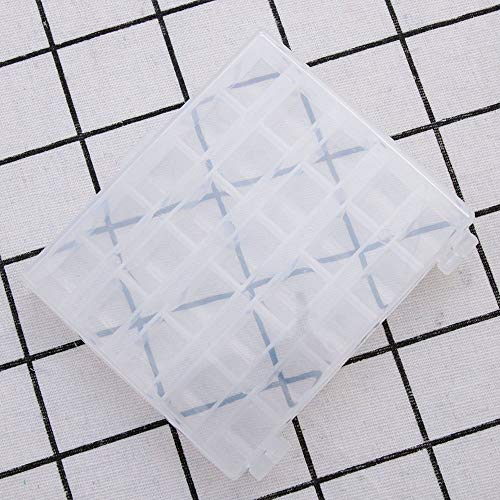 STORE-HOMER - 25 Slots Empty Bobbins Spools Box Sewing Machine Bobbin Case Covers Sewing Goody - Thumbnail 6