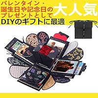 Mua Prom Nooting Diy アルバム 爆発ボックス サプライズボックス 手作り ラブメモリフォトアルバム 5層 六角型 ギフトボックス 写真 誕生日記念日贈り物 思い出記録用 紙箱 ロマンチック 父の日 プレゼント 赤ちゃん 成長記録冊 母の日 誕生日 記念日 卒業 送別会