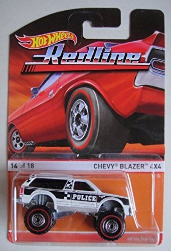 Hot Wheels Redline Chevy Blazer 4x4 14/18, White