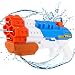 Biulotter Water Guns for Kids Adults, 4 Nozzles 1200cc Water Blaster Pistol Squirt Gun for Water Fight Swimming Beach Water Toy 30-35 Feet Shooting Range for Kid&Adult