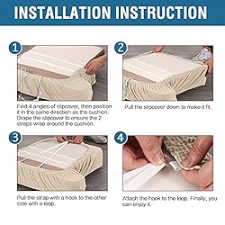 H.VERSAILTEX Stretch 2 Piece T Cushion Sofa