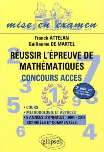 Réussir l'épreuve de mathématiques