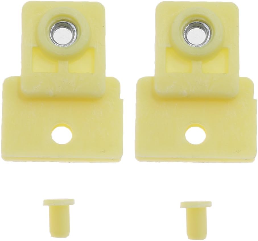 Window Regulator Glass Channel Clips Sash Clips Slider Sash Connector Clips For Chevrolet Colorado, GMC Canyon & Isuzu Trooper (2Pcs)