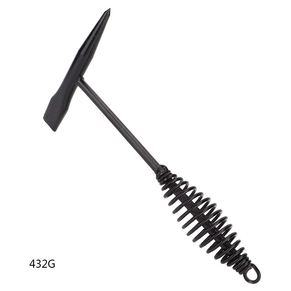 Welding Hammer with Coil Spring Handle – Chipping Hammer for Welding Slag & Rust Removal, Metalworking Hammer Tool for DIY and Industrial Use