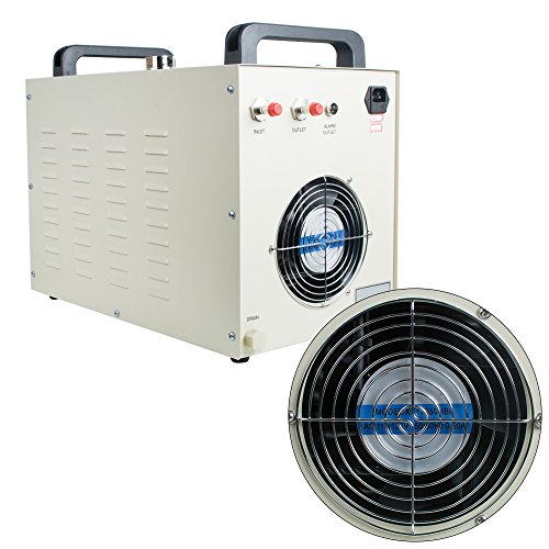 Tinsay 9L Industrial Water Chiller CW-3000 for CNC/Laser Engraver Engraving Machine for 60/80W CO2 Glass Tube - Thumbnail 3