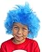 Costume Adventure Blue Thing Character Wig