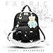 Backpack Purse for Women Large Capacity Leather Shoulder Bags Cute Mini Backpack for Girls,Grey